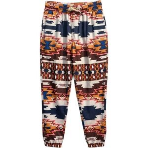 Fresh Prints of Bel-Air Southwestern Geometric Joggers Multi Color Large